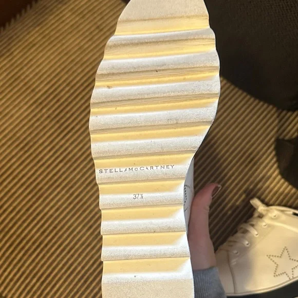 Stella McCartney White Star Sneakers - Picture 10 of 14